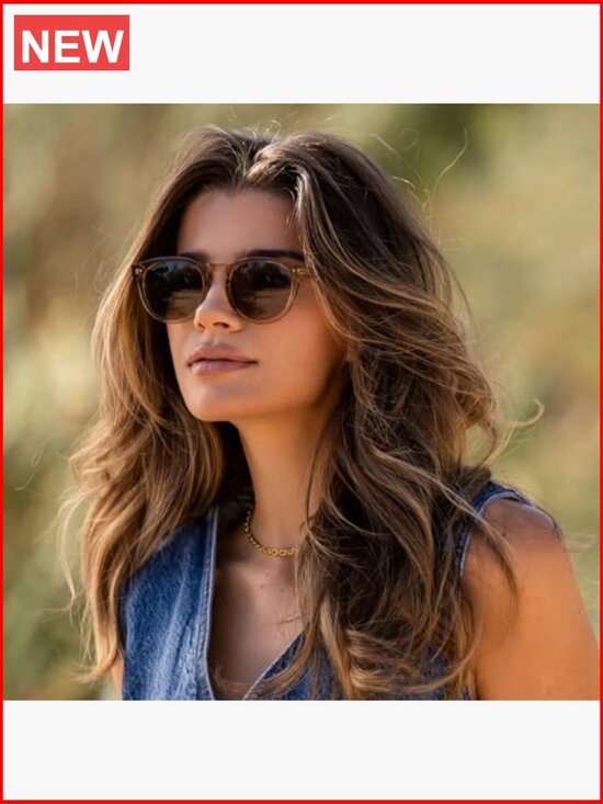 Round Polarized Sunglasses with UV400 Protection - Classic  display picture 3